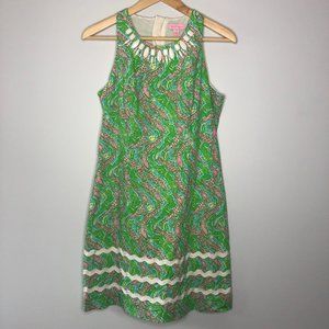 Lilly Pulitzer Alligator Print Dress-6